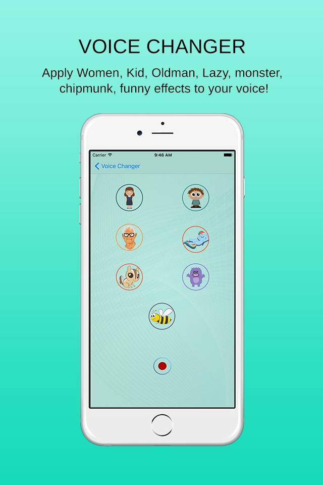 Voice Changer Effect - Speak to Recorder and Play Sounds Free screenshot 4