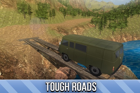 Offroad UAZ 4x4 Simulator 3D - Meet Russian trucks screenshot 2