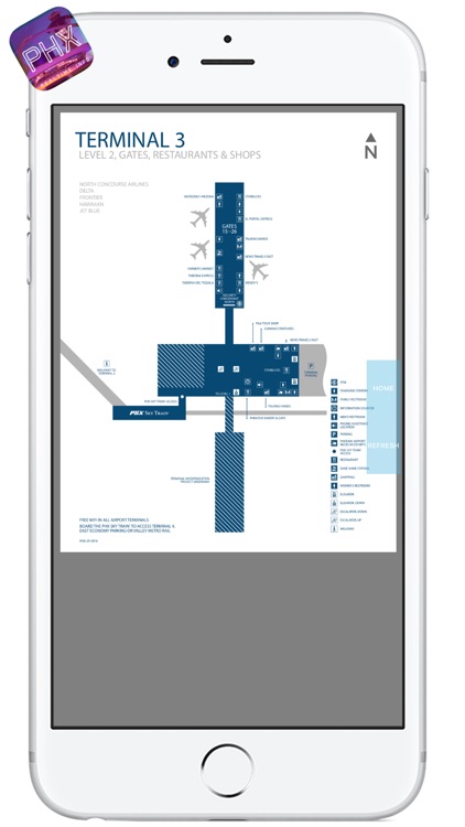 PHX AIRPORT - Realtime Flight Info - PHOENIX HARBOR INTERNATIONAL AIRPORT screenshot-3