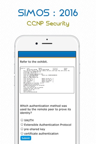 300-209: CCNP Security - Certification App screenshot 2