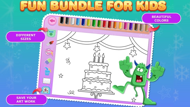 Kids Explore - Art of Coloring Pages(圖3)-速報App