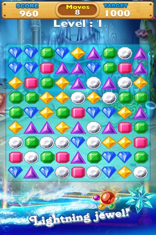 Jewels Deluxe: Shop Gem Match screenshot 2