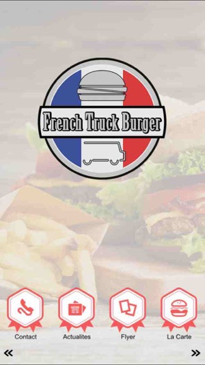 French Truck Burger