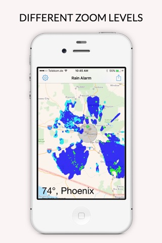 Rain Alarm Pro Weather Radar screenshot 3