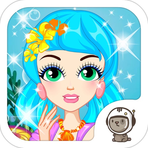 I am mermaid , dress up for me ,please! - cute mermaid, dressing up for mermaid, ocean game iOS App