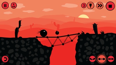 How to cancel & delete Fat Dots Bridge Builder - Two Dots on The Dangerous Journey from iphone & ipad 2