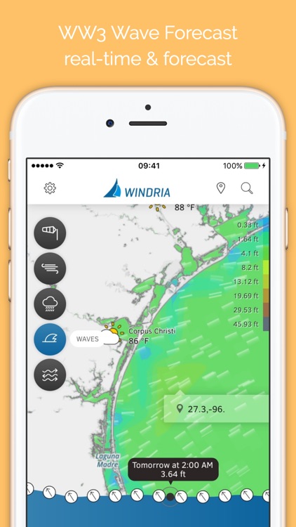 Windria - Gulf of Mexico (NOAA high-res wind/marine forecast)