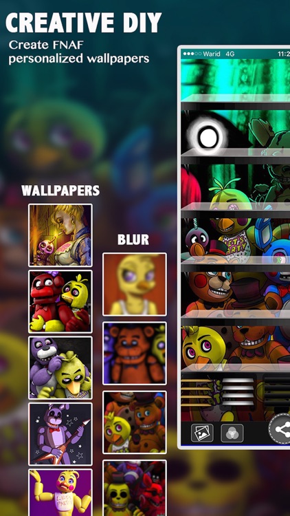 FNAF Wallpapers & Backgrounds Live Maker For Five Night's At Freddy's EDITION