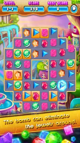 Game screenshot Gems Land Fantasy Match apk