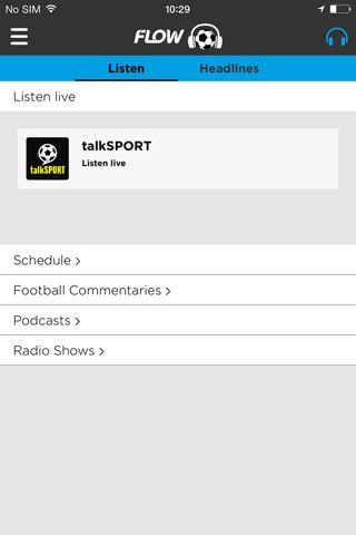 Flow Football Radio screenshot 2