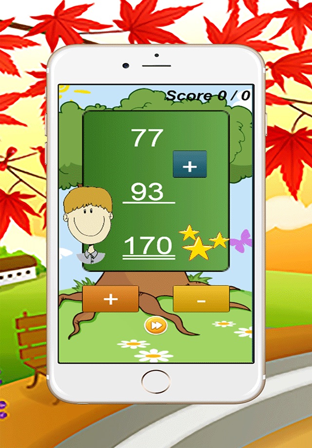 Addition subtraction math - education games for kids screenshot 3