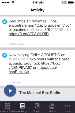 The Musical Box Radio screenshot 2