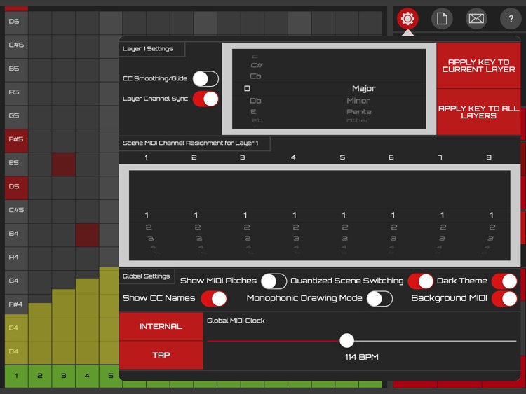 Koushion MIDI Step Sequencer screenshot-3