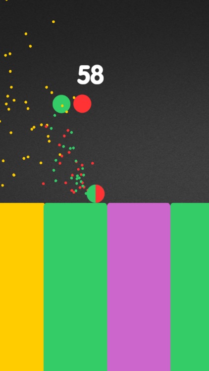 Color Dotz Switch - Switch To Booth Platform And Stack The Ball On Color Platform