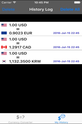Currency Converter with History - FREE screenshot 2