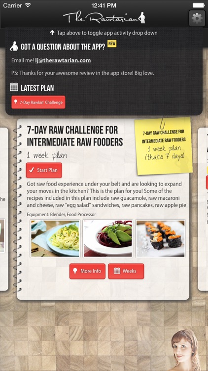 Rawtarian's Raw Meal Plans
