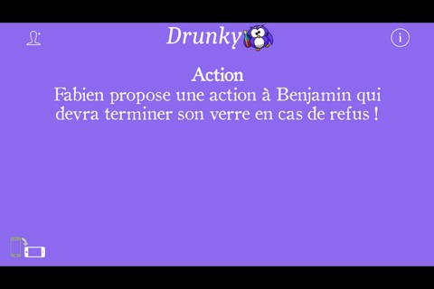 Drunky  - Jeu d'alcool - Jeu à boire qui animera vos soirées screenshot 4