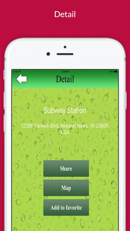 Find Restaurant "For Subway" screenshot-4