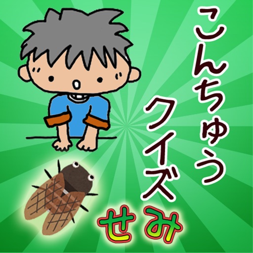 セミのクイズ i 夏の人気昆虫ナンバーワンはやっぱりセミ！ icon