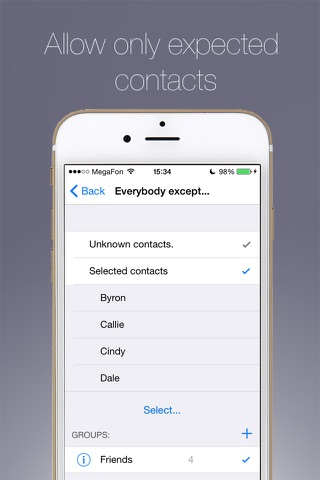 Call Filter - reject unwanted calls screenshot 2