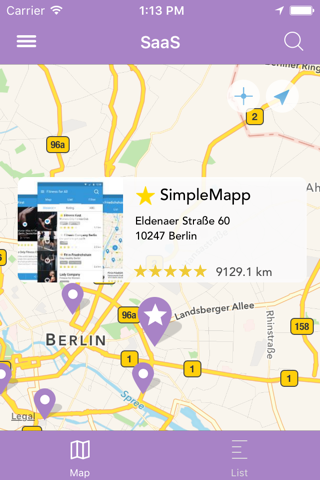 Startup Map Berlin screenshot 2