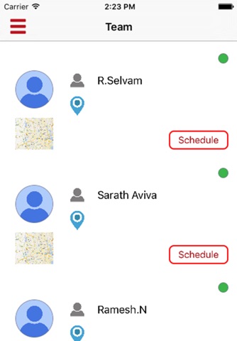 Team scheduler screenshot 4