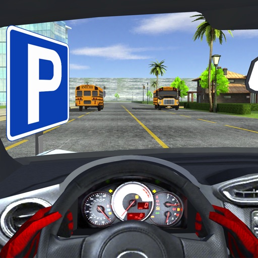 In-Car Parking Miami - City Racing First Person Driving Simulator Game PRO iOS App