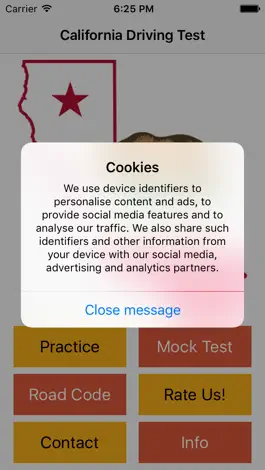 Game screenshot California Driving Test Preparation App DMV Driver's Handbook mod apk