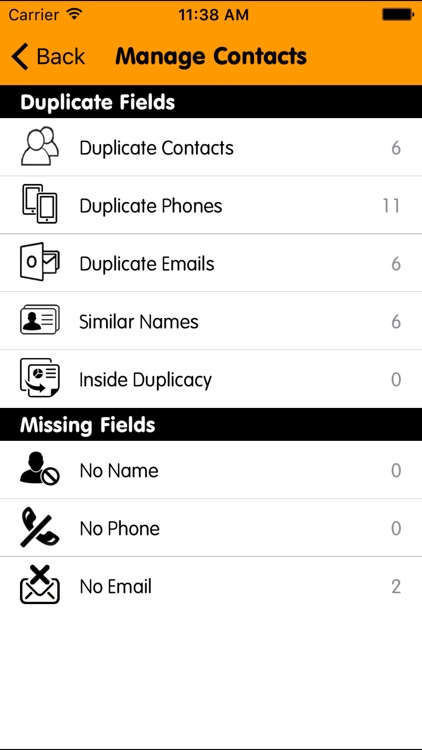 eContacts Manager : Phonebook Backup screenshot-3