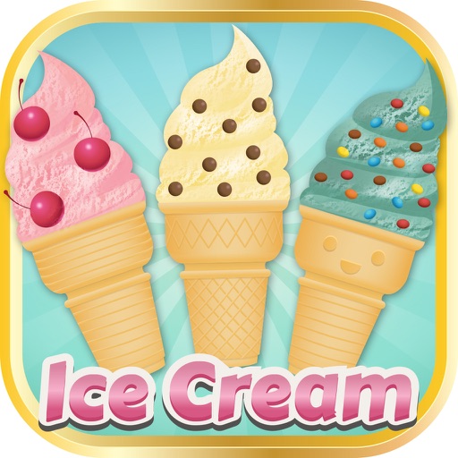 Awesome Delicious Ice Cream Frozen Dessert Food Maker Free Icon