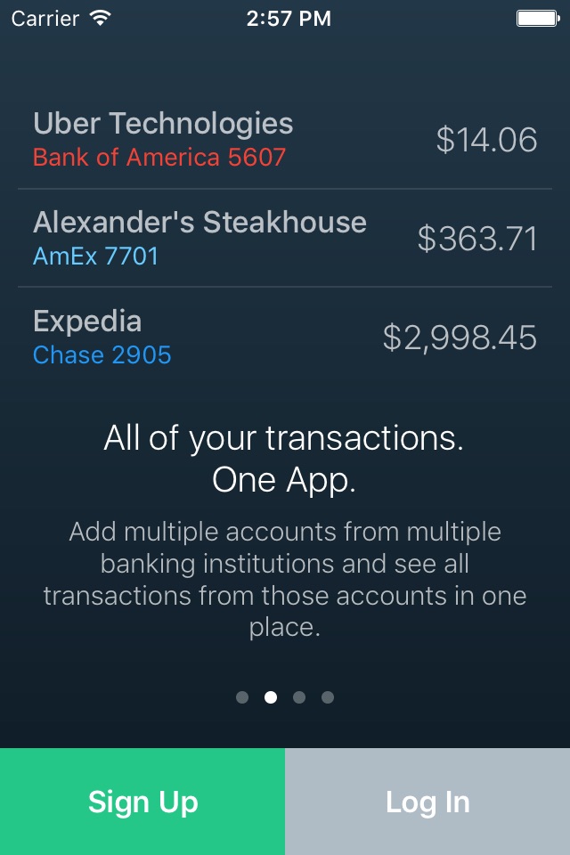 GLASS Financial App screenshot 2