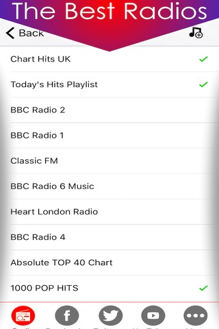 UK live radio tuner streaming (Pro version) - The best United Kindom FM radios screenshot 2