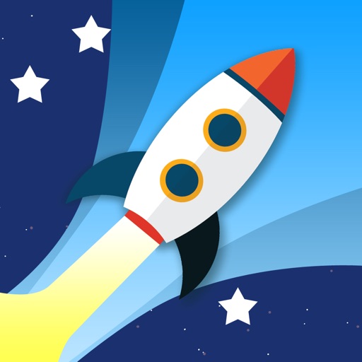 Gravity Rocket Into Space - Vanguard Through Solar System Icon