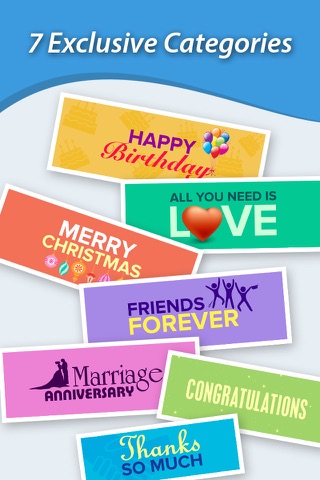 Greeting Ecards - Free Birthday, Christmas, Anniversary, Friendship and Love Photo Cards Maker screenshot 3