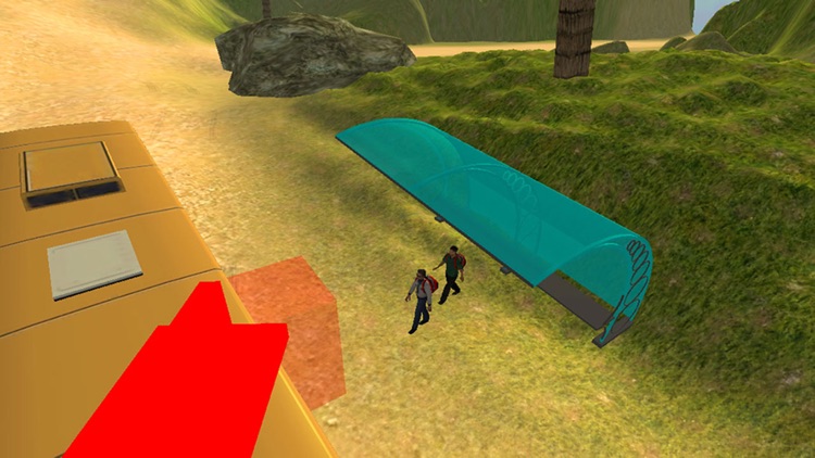 Offroad Hill Bus Simulator 3D - Real Driving, Parking & Transportation Racing Game