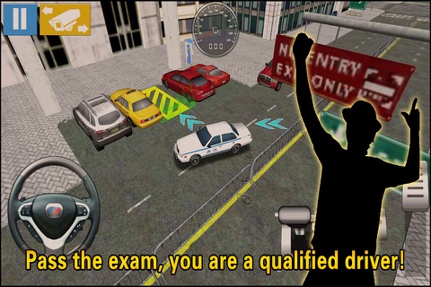 DrivingShcool 3D - Real 3D Driving Teaching Game! screenshot 3