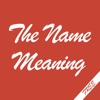 The Name Meaning Free