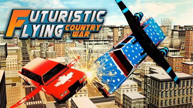 Futuristic Flying Country Car(圖1)-速報App