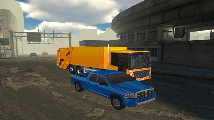 3D Garbage Truck Racing - eXtreme Truck Racer Game Free screenshot-3