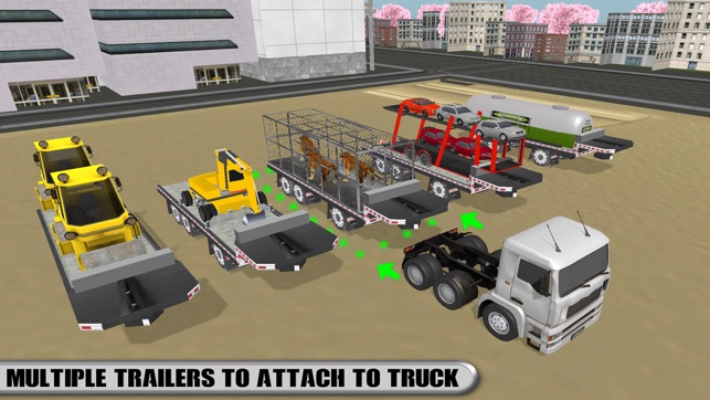 Ultimate Big Truck Car Transport Trailer Simulator(圖2)-速報App