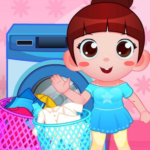 Cute Girl Clean Up Room By Elnora English