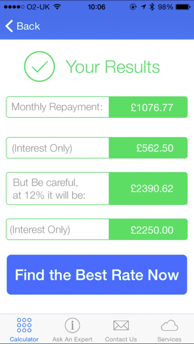 How to cancel & delete Mortgage Calculator UK Repayment from iphone & ipad 2