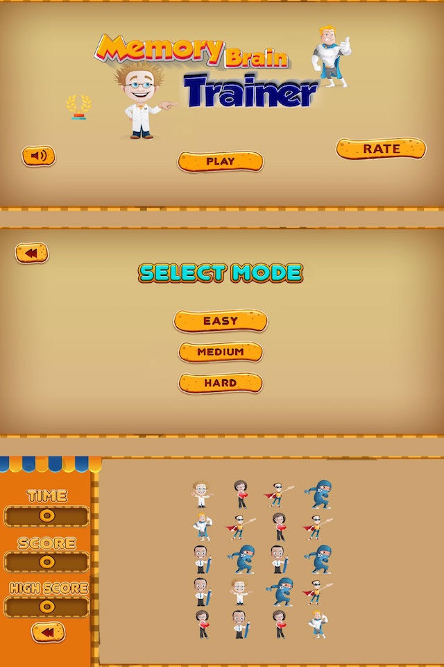 Memory Brain Trainer :  Memory games, Memory boost screenshot 2