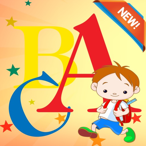 ABC Vocabulary Coloring Book Grade 1-6: Words coloring pages learning games free for kids and toddlers iOS App