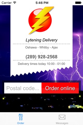 Lytening Delivery Services screenshot 2