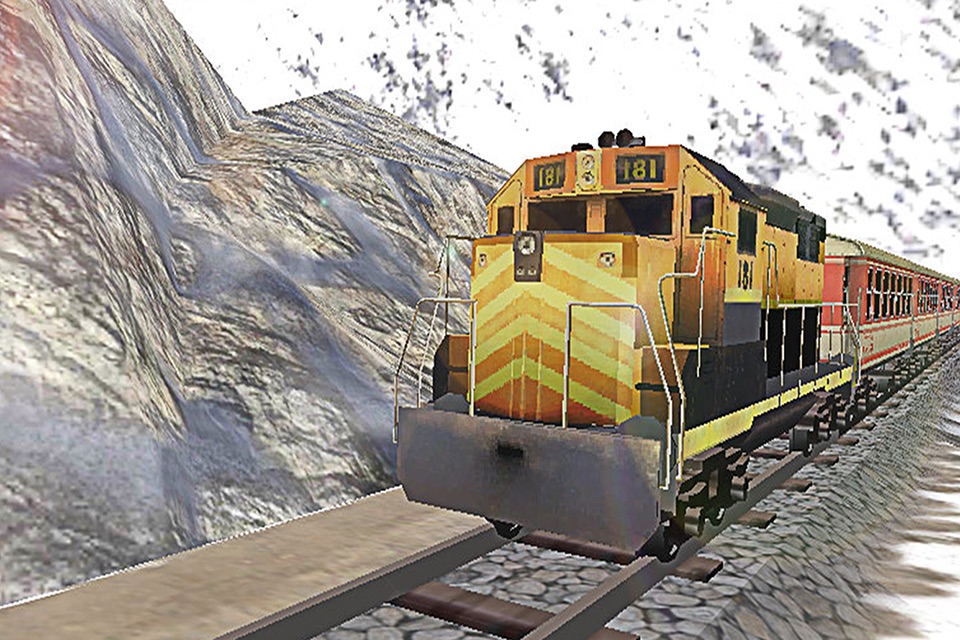 Train Driving 3D. The Locomotive Driver Journey Simulator 2016 screenshot 3