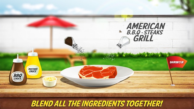 American BQQ Steaks Grill : Barbecue Cooking Simulator Game(圖2)-速報App