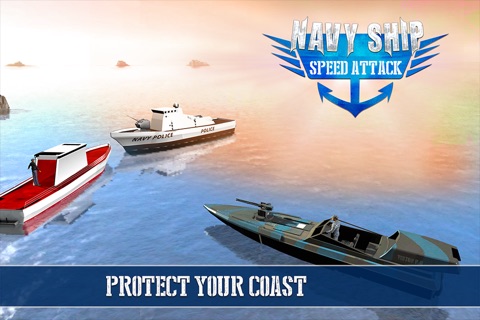 Police Navy Speed Boat – 911 Coast Guard Emergency screenshot 3