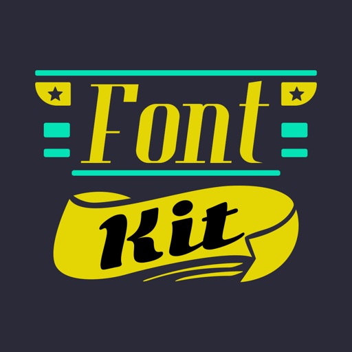 Fontkit - Typography Generator, Cool Fonts and Creative Photo Designer Icon