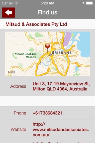 Mifsud & Associates screenshot 2